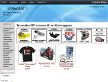 Tablet Screenshot of mp-varaosat.fi